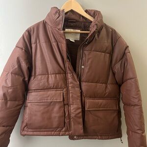 Brown Puffer Jacket